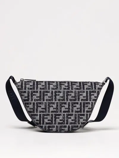 Fendi Shoulder Bag  Men In Silver