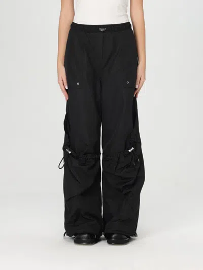 Attico Nylon Long Pant In Black