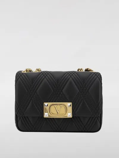 Valentino Garavani Quiltie 67 Shoulder Bag In Black
