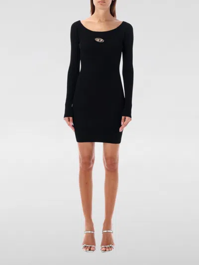 Diesel "m-vera" Dress In Black