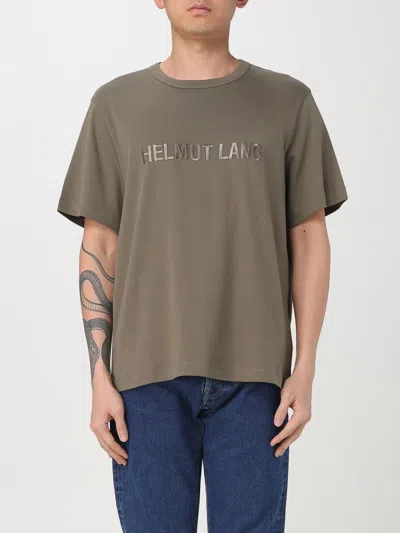 Helmut Lang T-shirt In Beige
