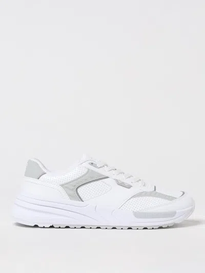 Ea7 Perforated Sneakers In White
