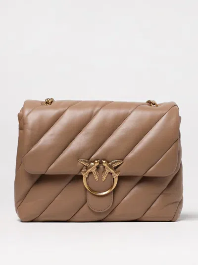 Pinko Shoulder Bag  Woman Color Beige In Beige