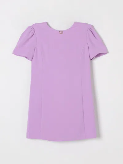 连衣裙 TWINSET 儿童 颜色 紫色