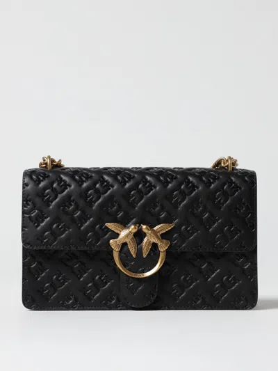 Pinko Crossbody Bag "love One Classic" In Black