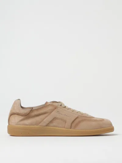 Santoni Oly Cube Sneakers Olympic In Brown