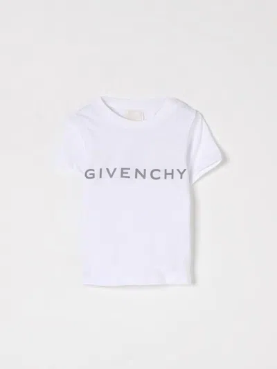 Givenchy Kids White T-shirt For Boys In White
