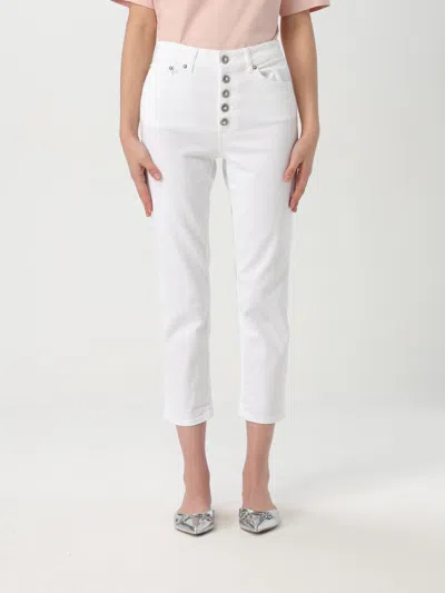 Dondup Koons Gioiello Jeans In White