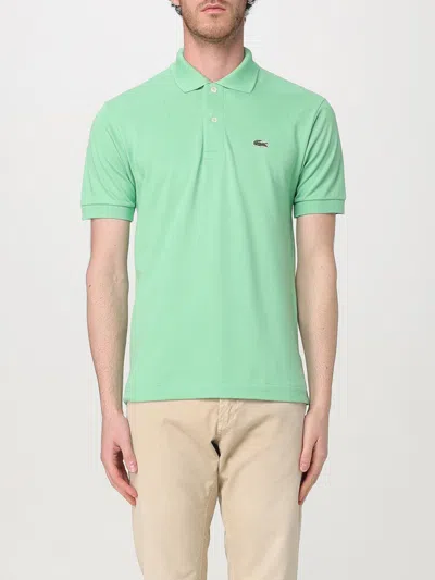 Lacoste Classic Fit L.12.12 Mens Short Sleeve Polo Shirt In Green