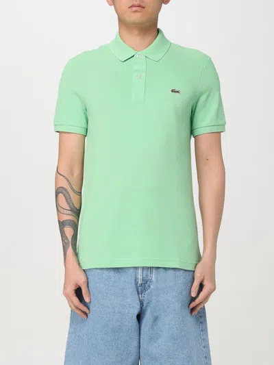 Lacoste Classic Fit L.12.12 Mens Short Sleeve Polo Shirt In Green