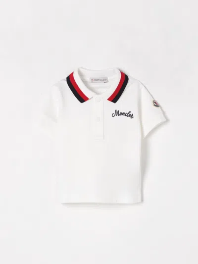 Moncler T-shirt  Kids Color White In White