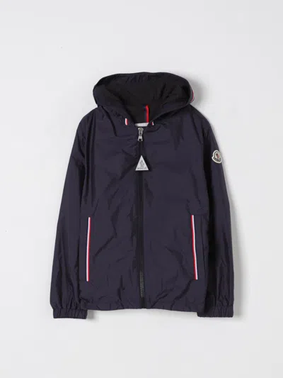 外套 MONCLER 儿童 颜色 蓝色