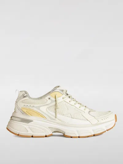 Golden Goose 40mm Lightstar Net & Suede Sneakers In White