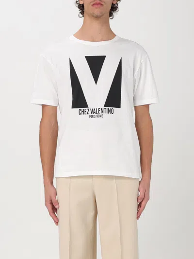 Valentino T-shirt Logo In White