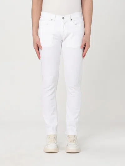 Dondup White Denim Trouser In White