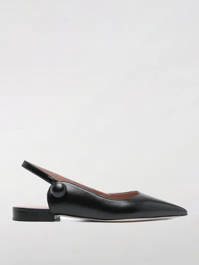 Malone Souliers Palmer 10 Flat Sling Back In Black