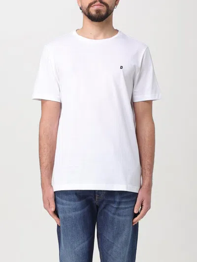 Dondup White T-shirt With Logo In White