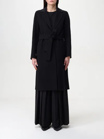 S Max Mara Paolore Coat In Black