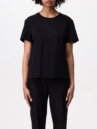 Max Mara T-shirt  Woman Color Black In Black