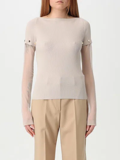 Sportmax Women's T-shirts In Beige
