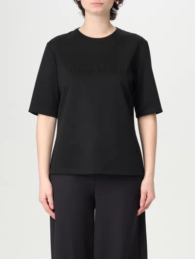 Max Mara T-shirt  Woman Color Black In Black