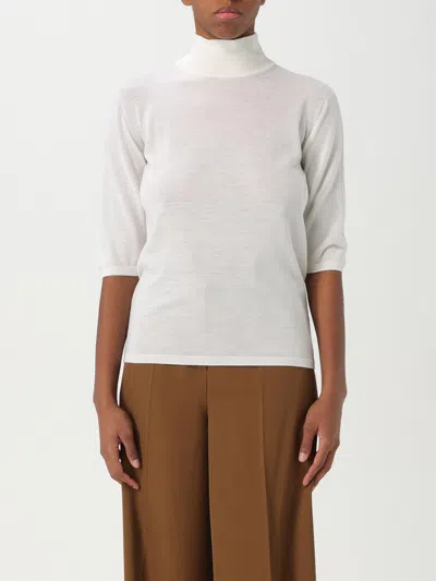 Max Mara Sweater  Woman Color White In White