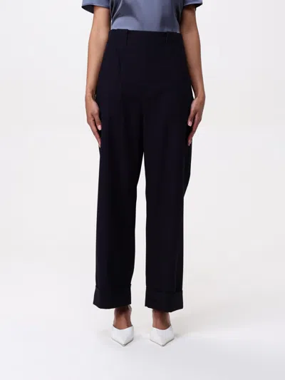 Max Mara Pants  Woman Color Blue In Blue
