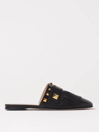 Valentino Flat In Black