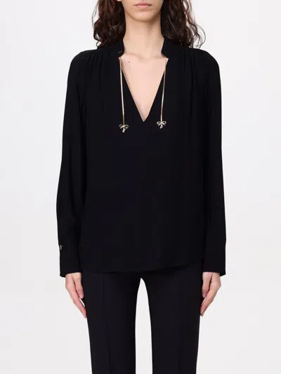Elisabetta Franchi Viscose Shirt In Black