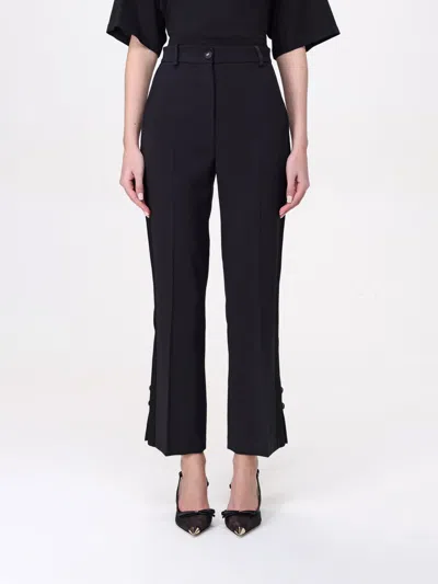 Elisabetta Franchi Women's Cropped Flared Trousers In Black