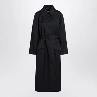 Barbour Rench Coat Harley  The Edit By Alexa Navy Blue In Blue