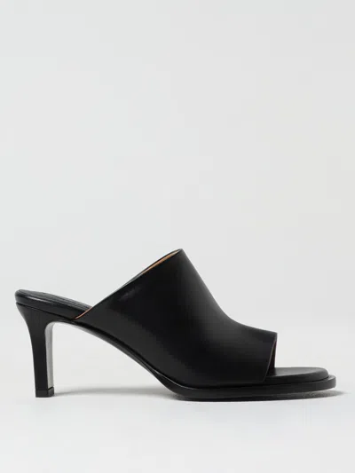 Tod's Mules In Leather In Black