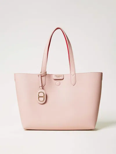 Twinset Tote Bag  Woman Color Pink In Pink