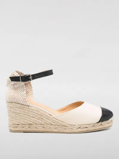 Castaã±er Castaner Wedge Espadrilles With Ankle Strap In Multi
