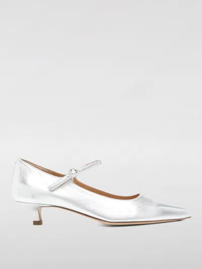 Aeyde 45mm Leather Pumps In White