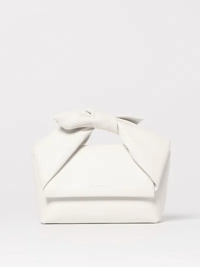 Jw Anderson J. W. Anderson 'bow Twister Midi' Handbag In White