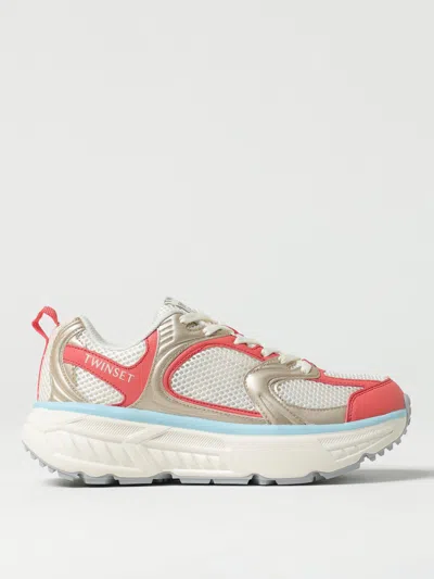 Twinset Sneakers Running In Coral