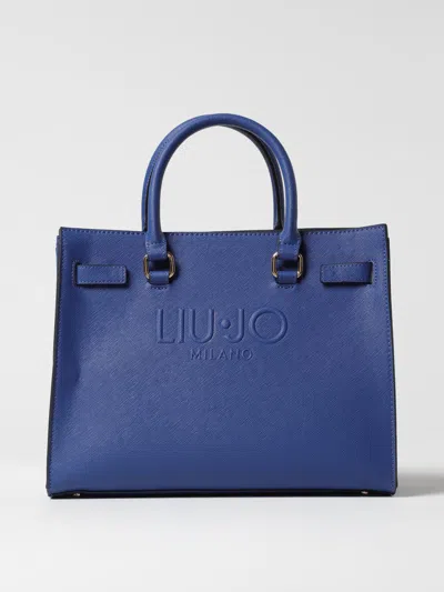 Liu •jo Tote Bag Liu Jo Woman Color Blue In Blue