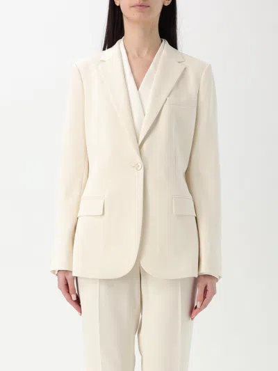 Theory Jacket  Woman Color Ivory In Ivory
