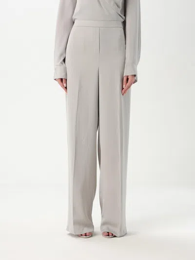 Theory Pants  Woman Color Silver In Silver