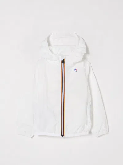 K-way Jacket  Kids Color White In White