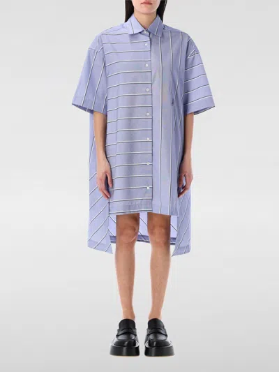 Jw Anderson J. W. Anderson Chemisier Dress In Blue