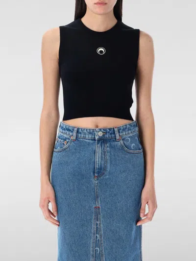 上衣 MARINE SERRE 女士 颜色 黑色