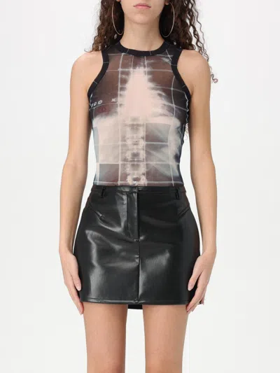 Jean Paul Gaultier Top  Woman Color Black In Black