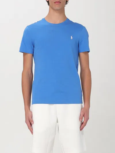 Polo Ralph Lauren Pony T-shirt In Blue