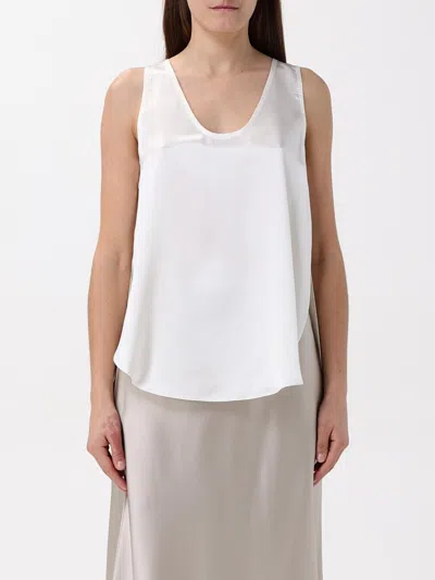 Max Mara Filly Top In Beige