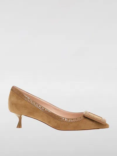 Roger Vivier Pump  Woman Color Beige In Beige