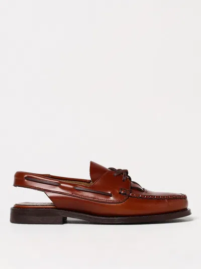 Hereu Women's Saler Slingback Loafer In Brown