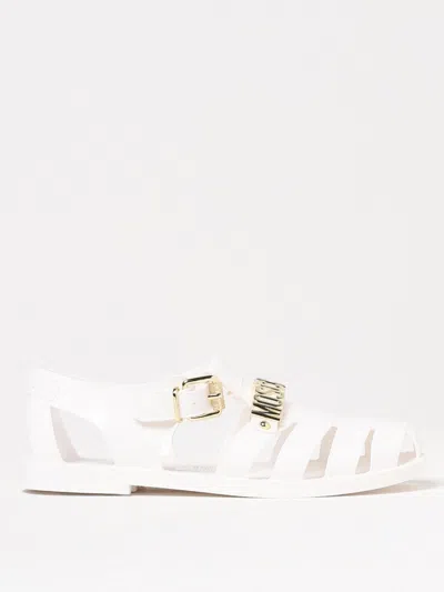 Moschino Heeled Sandal  Couture Woman Color White In White