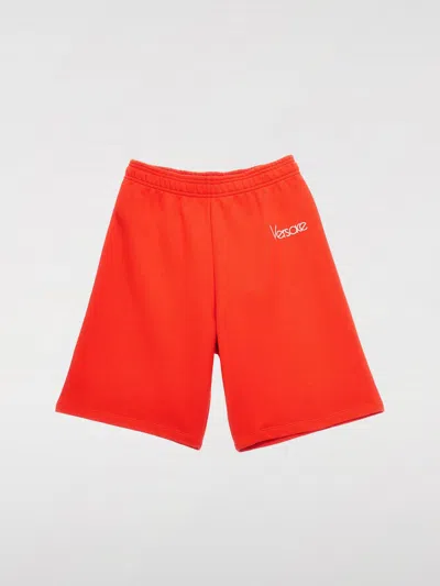 短裤 VERSACE 儿童 颜色 红色